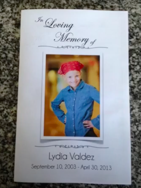 She was able to look at me and say, “Mom, I am dying.”