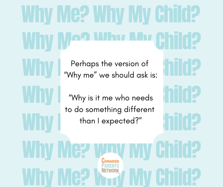 Getting beyond “Why me?”