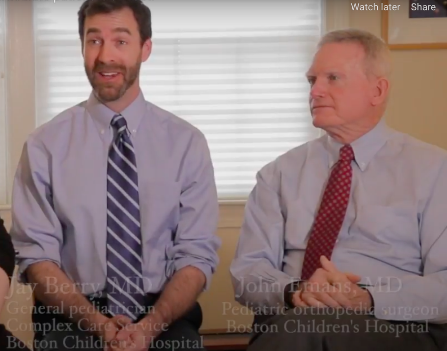 Jay Barry, MD and John Emans, MD