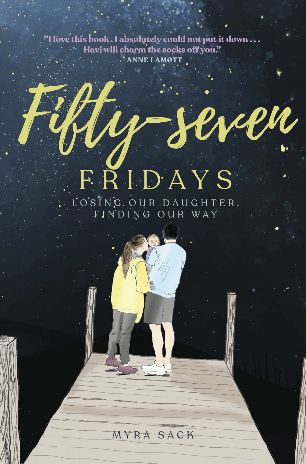 Conversation with mom and author Myra Sack, about her memoir 57 Fridays and Grieving in Community