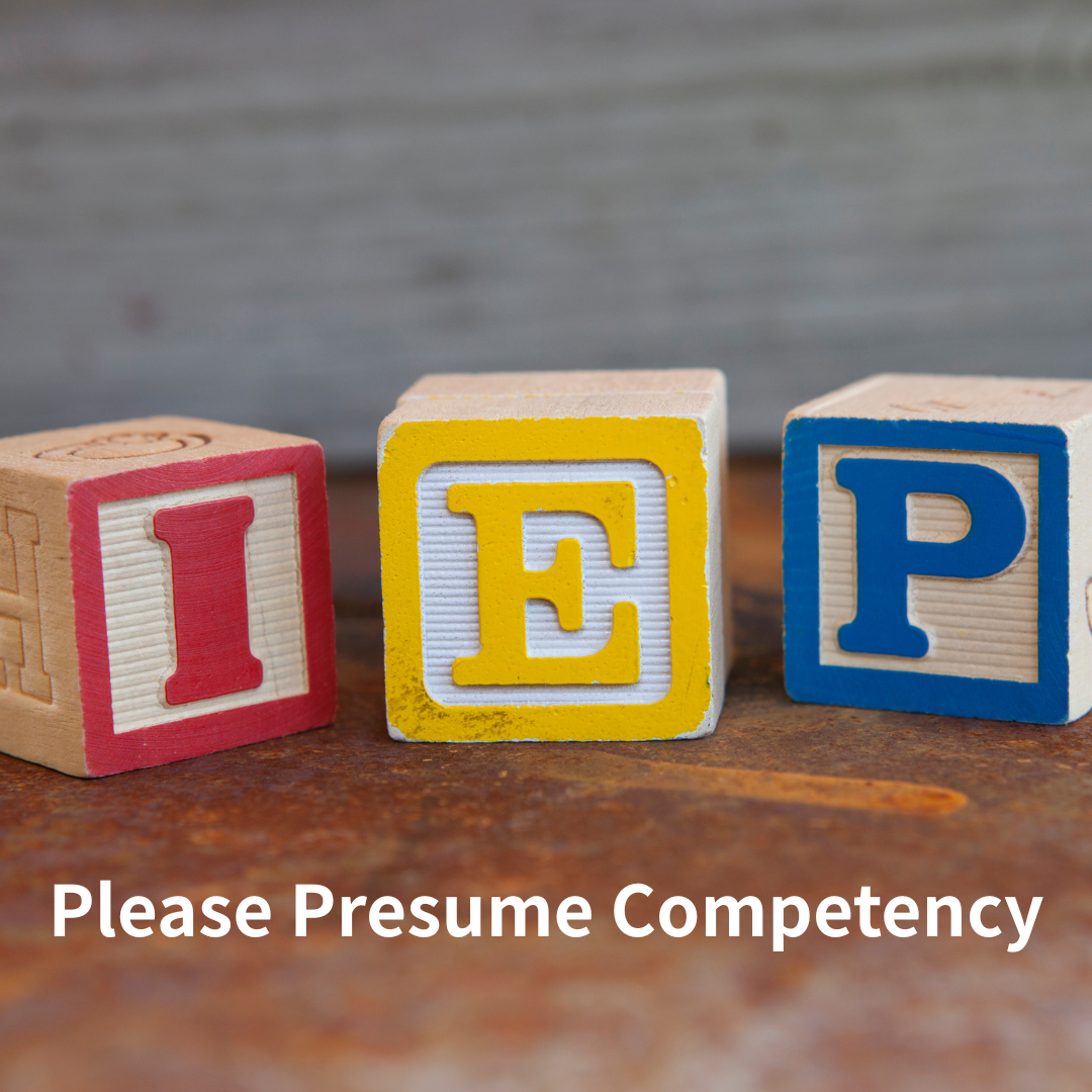 Please Presume Competency